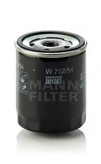 Масляный фильтр MANN-FILTER W712/54