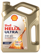 Моторное масло Shell Helix Ultra Diesel 5W-40
