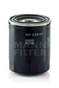 Масляный фильтр MANN-FILTER WP928/80