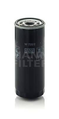 Масляный фильтр MANN-FILTER W735/2