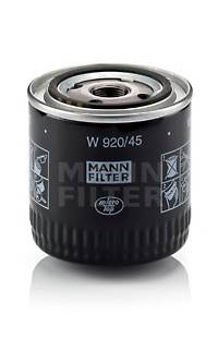 Масляный фильтр MANN-FILTER W920/45