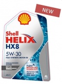 Малозольное моторное масло Shell Helix HX8 ECT 5W-30