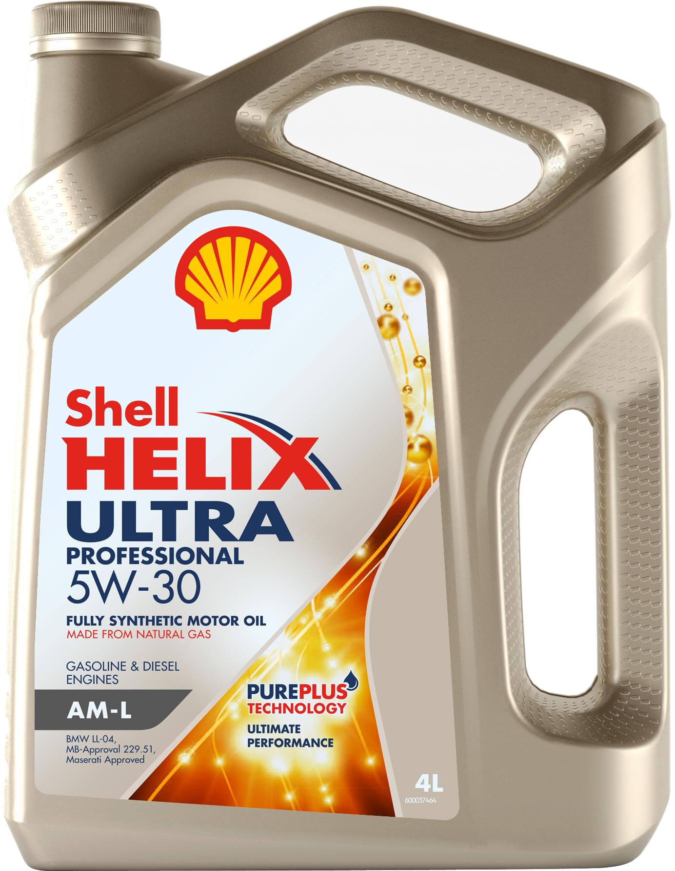 Моторное масло Моторное масло Shell Helix Ultra Professional AM-L 5W-30  синтетика купить в Москве - цены от официального дистрибьютора «Шелл»
