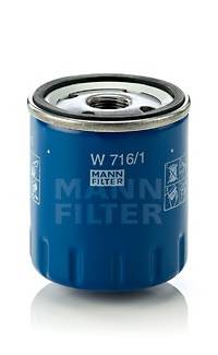 Масляный фильтр MANN-FILTER W716/1