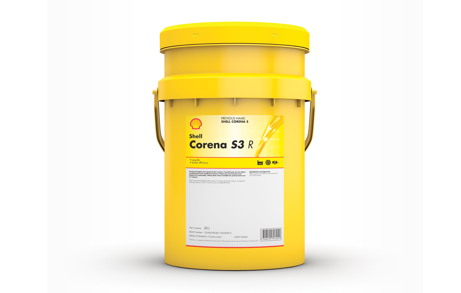 Новое масло Shell Corena S3 R 68 Новое масло Shell Corena S3 R 68