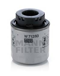 Масляный фильтр MANN-FILTER W712/93
