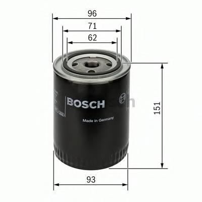 Масляный фильтр BOSCH 0451203012
