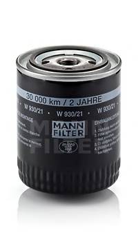 Масляный фильтр MANN-FILTER W930/21