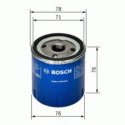 Масляный фильтр BOSCH F026407078